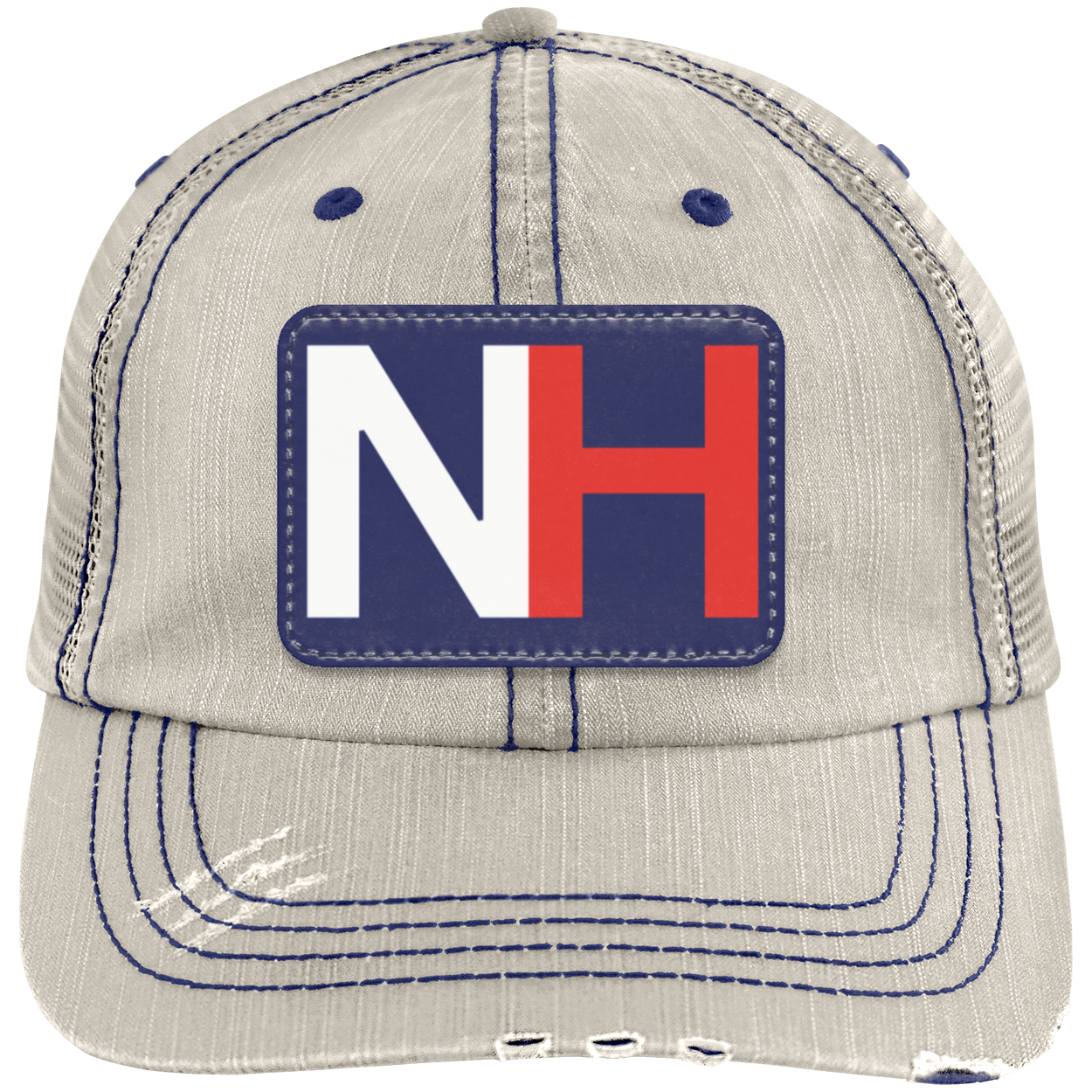 Nikki Haley | Distressed Unstructured Trucker Cap - Patch