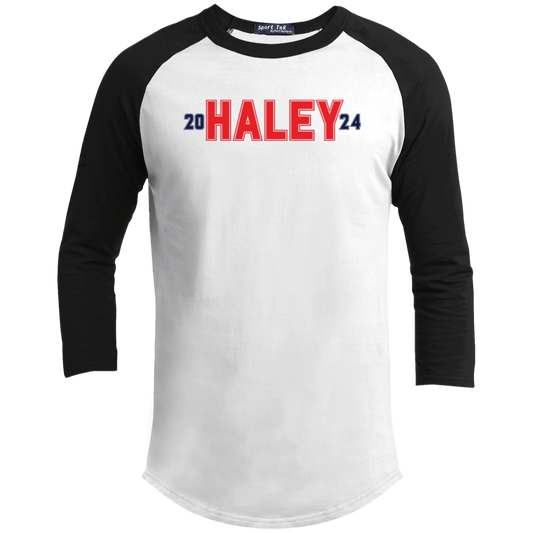 Nikki Haley | Youth 3/4 Raglan Sleeve Shirt