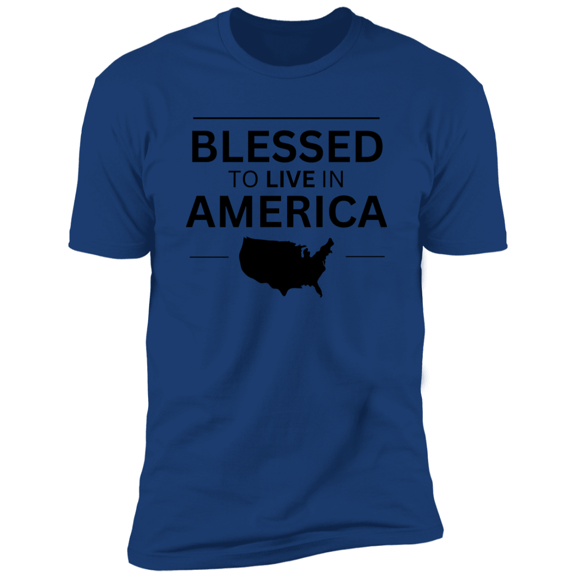 Nikki Haley | Blessed to Live in America | Premium Short Sleeve T-Shirt