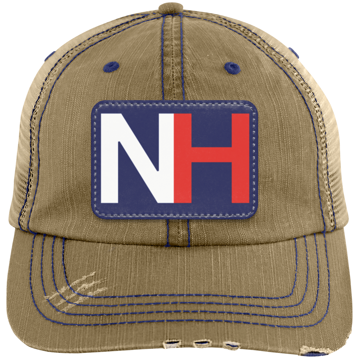 Nikki Haley | Distressed Unstructured Trucker Cap - Patch