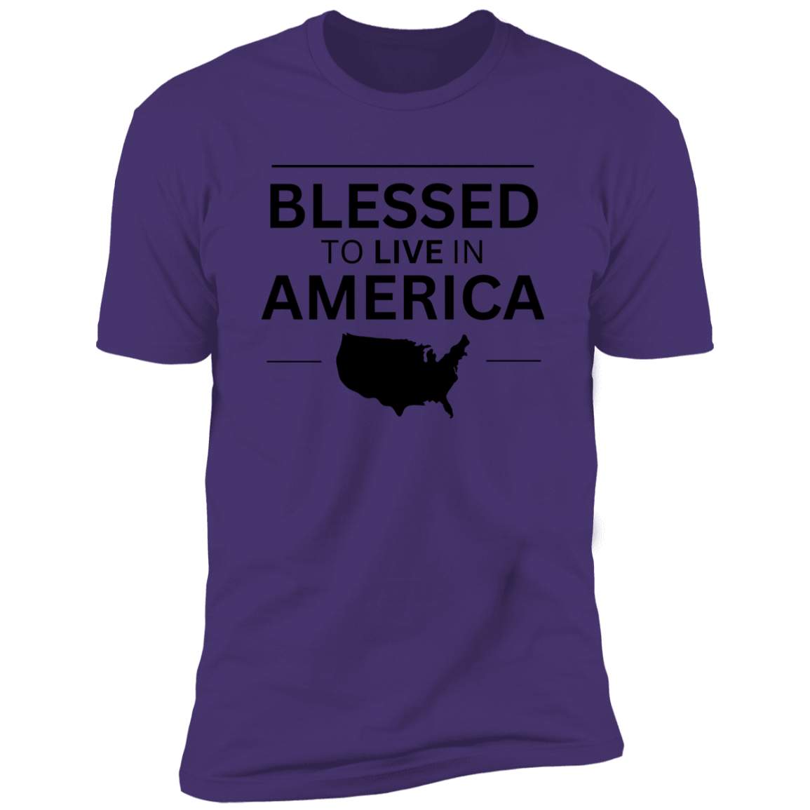 Nikki Haley | Blessed to Live in America | Premium Short Sleeve T-Shirt